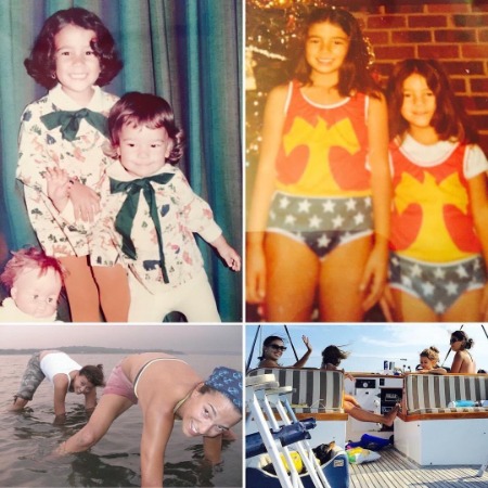 The picture compilation of Melissa Bidwell and her sister Julia Banderas.